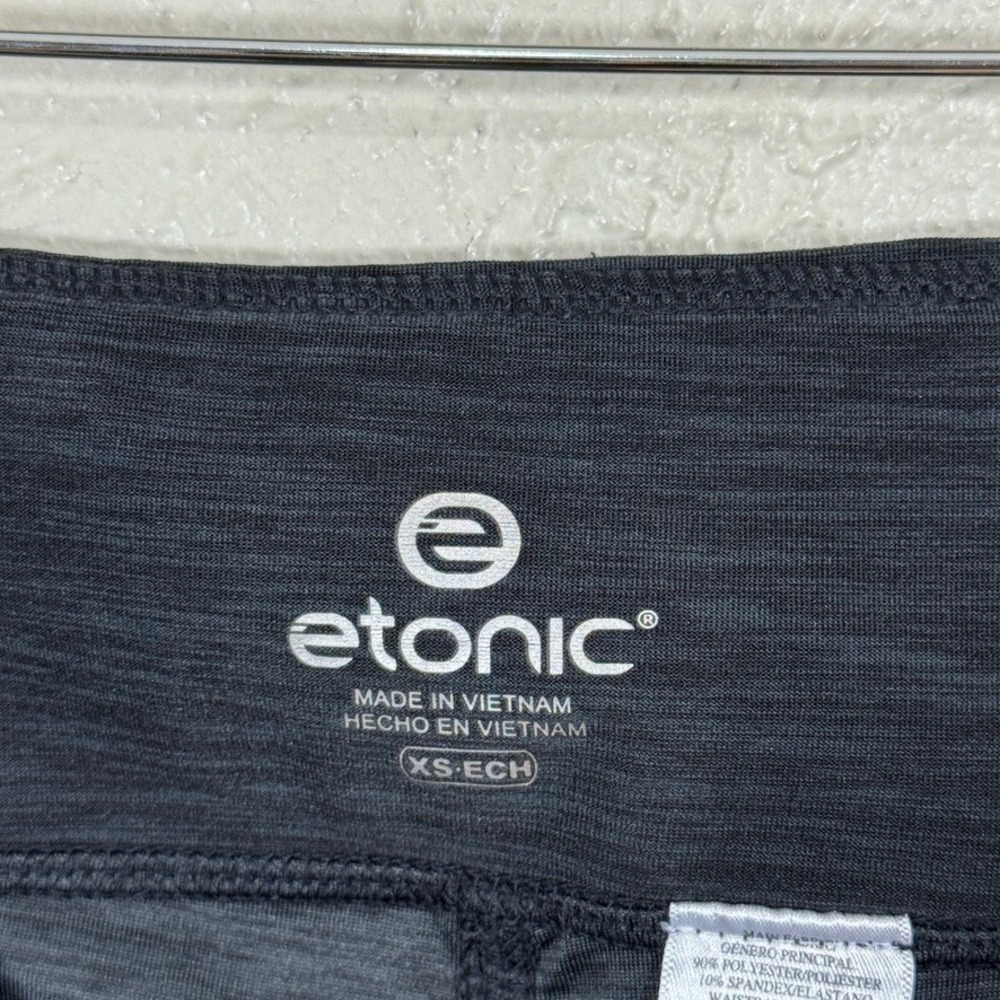 Etonic Tennis Skirt Skort XS Black Active Golf Athletic Preppy Pickleball Sexy - Picture 8 of 11